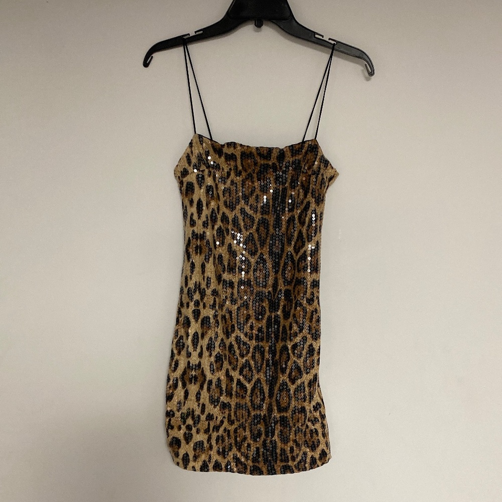 Forever 21 Leopard Print Mini dress, Junior S